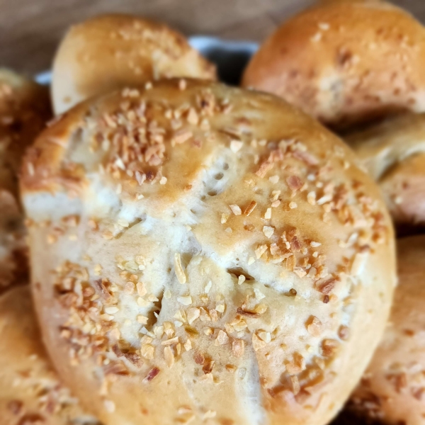 Soft Onion Sandwich Rolls