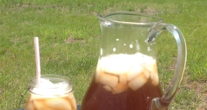 Cool Rhubarb Iced Tea