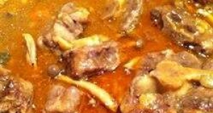 Braised Oxtail Stew