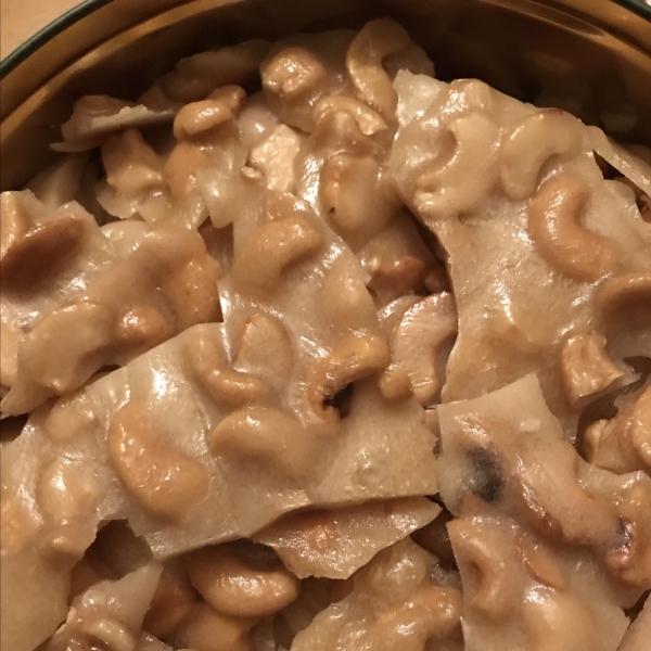 Cashew Brittle