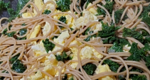 Asian Kale with Noodles
