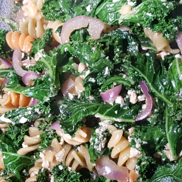 Asian Kale with Noodles