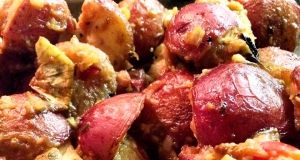 Roasted Potato and Garlic Salad