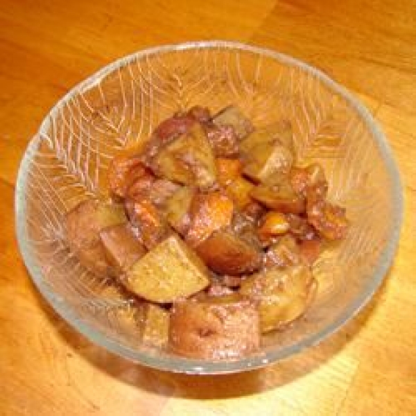 Roasted Potato and Garlic Salad