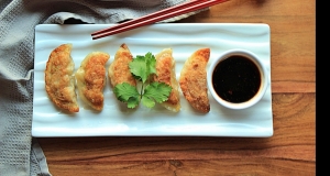 Delightful Japanese Pork and Leek Gyoza
