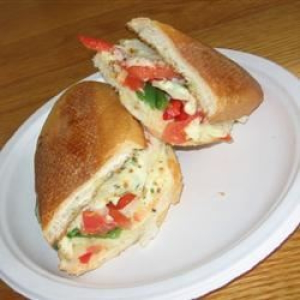 Broiled Vegetable Sandwiches
