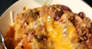 Venison Burger and Steak Chili
