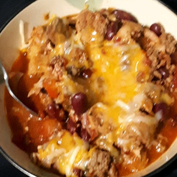 Venison Burger and Steak Chili