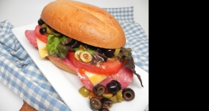 Simple Salami Sandwich