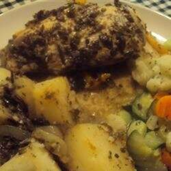 Easy Chicken Vesuvio