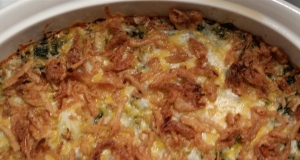 Grandma's Spinach Souffle Bake
