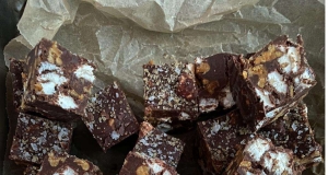 Chocolate Walnut Marshmallow Fudge