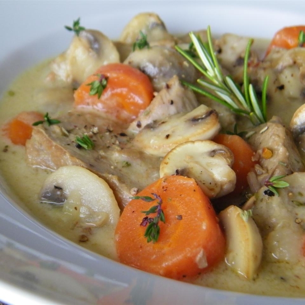 Veal Roast Blanquette