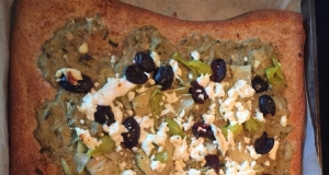 Mediterranean Whole Wheat Pizza