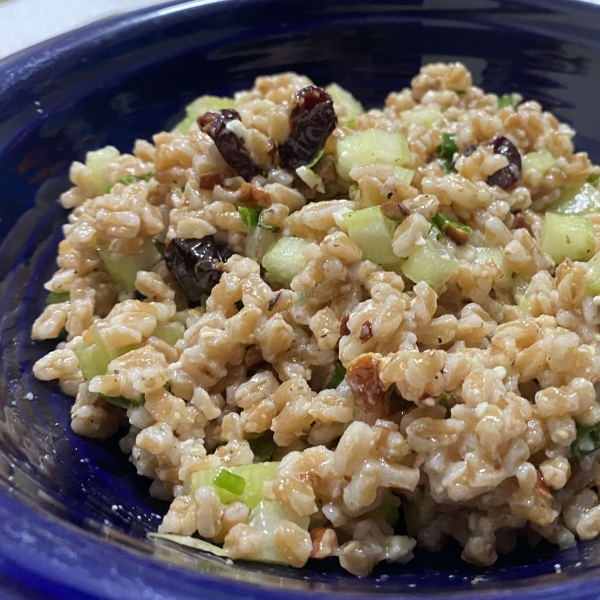 Farro Salad with Pecans, Feta, and Cherries