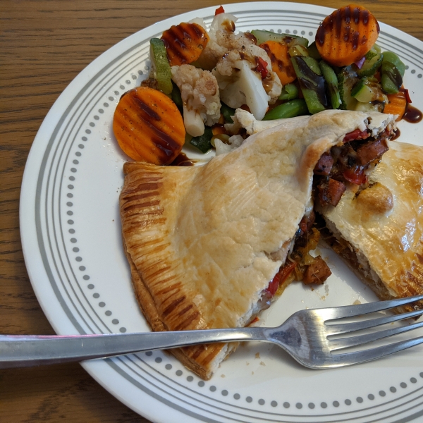 Mini Smoked Sausage and Pepper Hand Pies