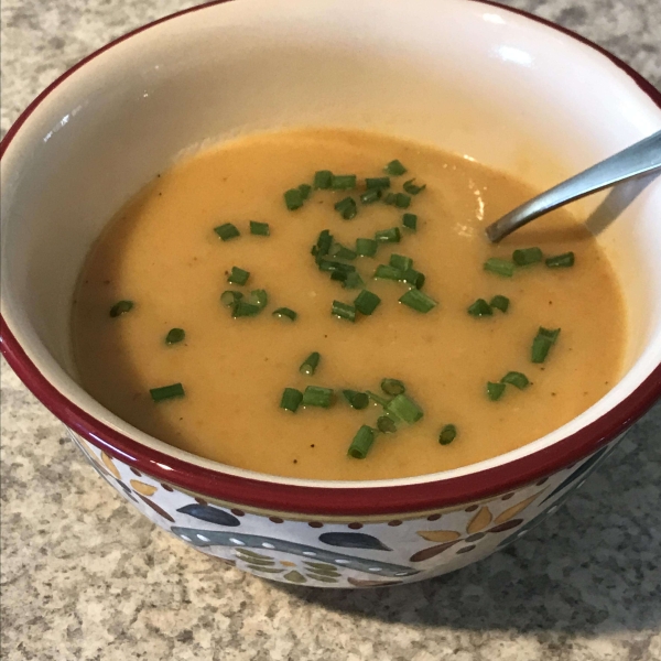 Butternut Squash Soup with Apple