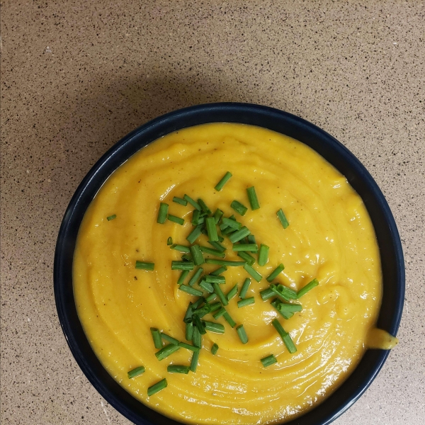Butternut Squash Soup with Apple