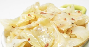 Beer Braised Cabbage