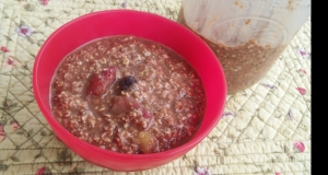 Vegan Protein Chocolate Overnight Oats