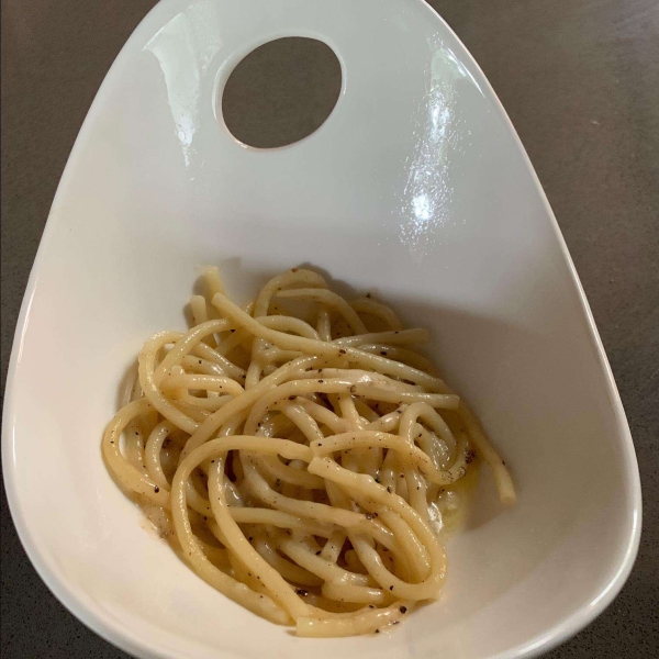 Bucatini Cacio e Pepe (Roman Sheep Herder's Pasta)