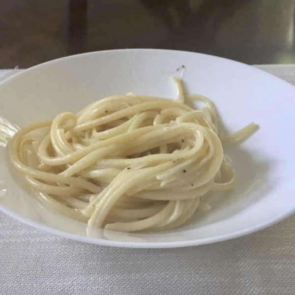 Bucatini Cacio e Pepe (Roman Sheep Herder's Pasta)