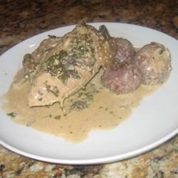 Slow Cooker Parsley Chicken
