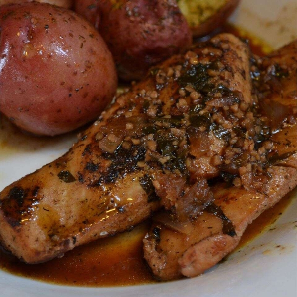 Blood Orange Chicken