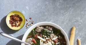 Now-or-Later Spicy Sausage Soup