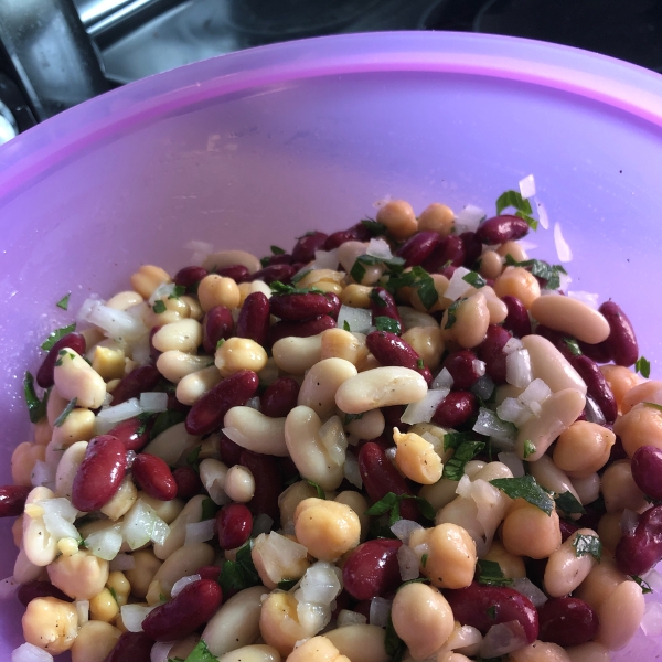 Mediterranean Three Bean Salad