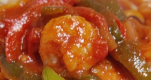 Spicy Shrimp Primavera