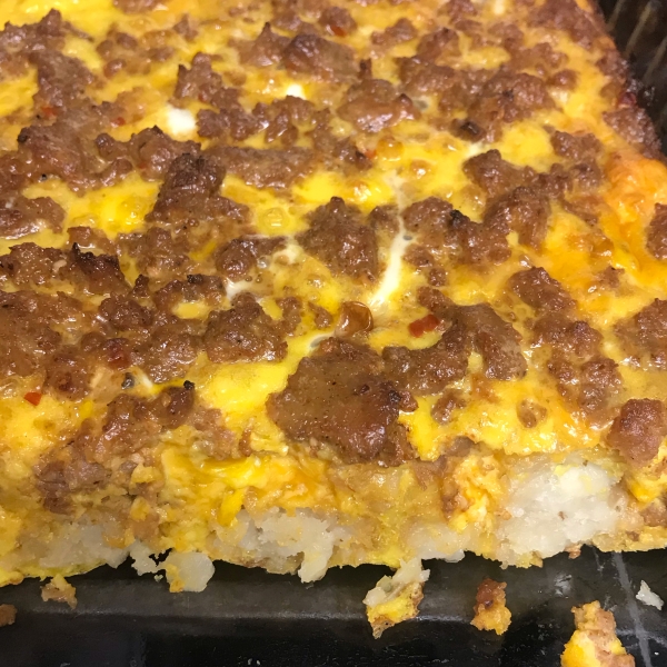 Potato and Cheese Breakfast Casserole