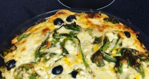 Italian Spinach-Cottage Cheese Pie
