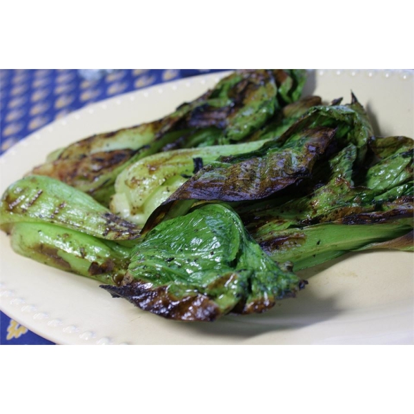Grilled Bok Choy