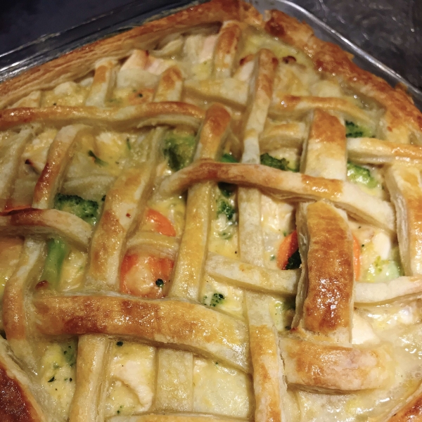 Hidden Cove Puff Pastry Chicken Pot Pie