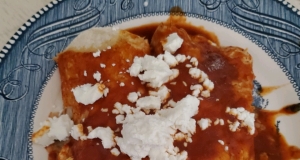 Butternut Squash Enchiladas