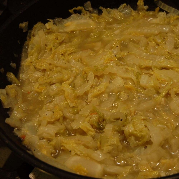 Sauteed Napa Cabbage