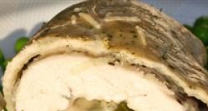 Stuffed Chicken with Pastry Crust