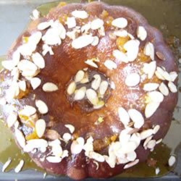 Apricot Brandy, Peach Schnapps Pound Cake