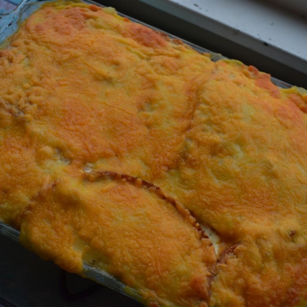 Chicken Sandwich Casserole