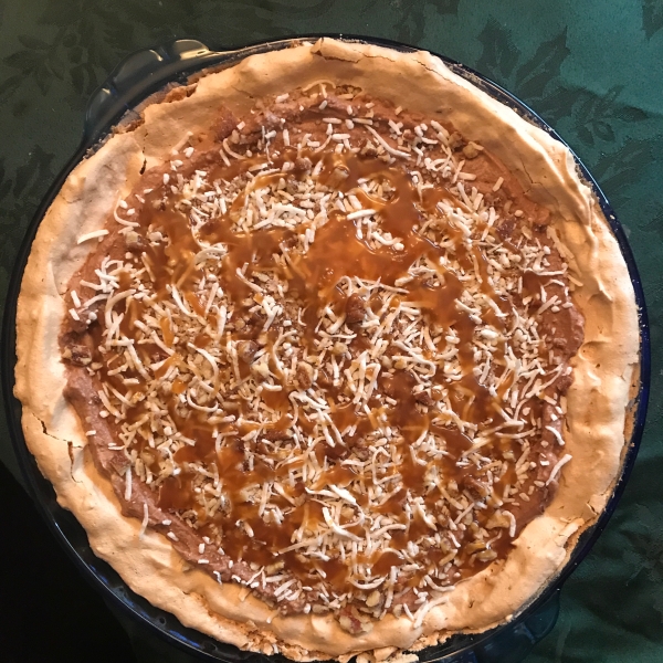 German Chocolate Angel Pie I