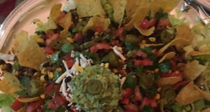 Easy Black Bean Taco Salad