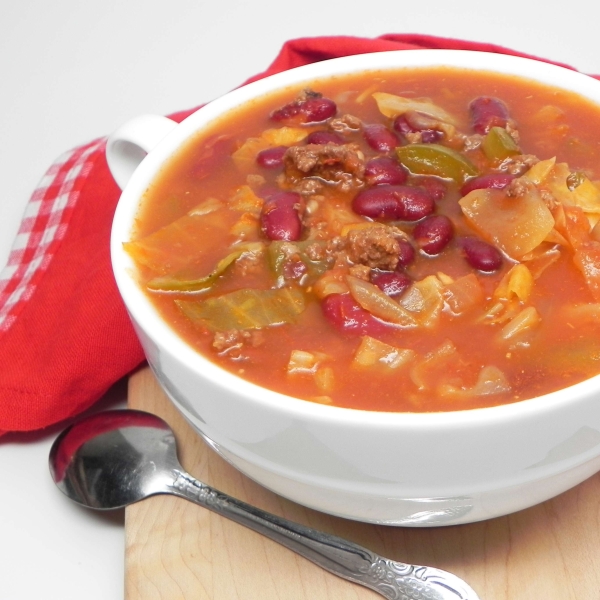 Hamburger Stew with Cabbage