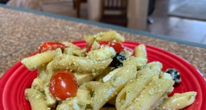 Penne Pesto Pasta Salad
