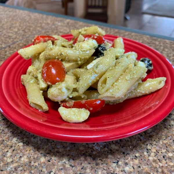 Penne Pesto Pasta Salad