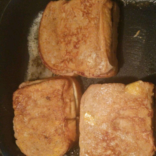 Banana and Nutella French Toast