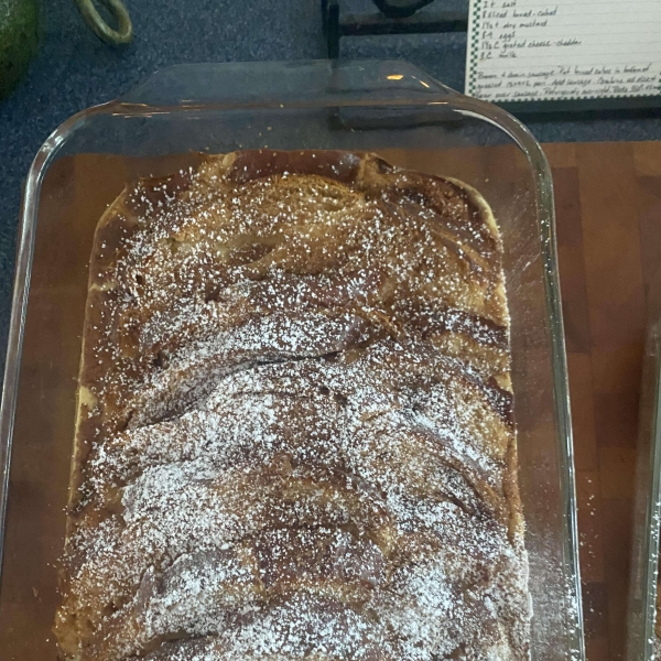 Overnight Eggnog French Toast