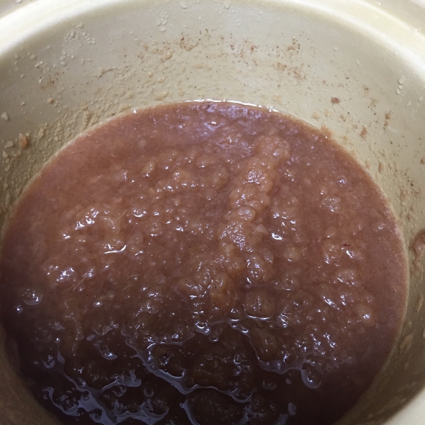 Spiced Slow Cooker Applesauce