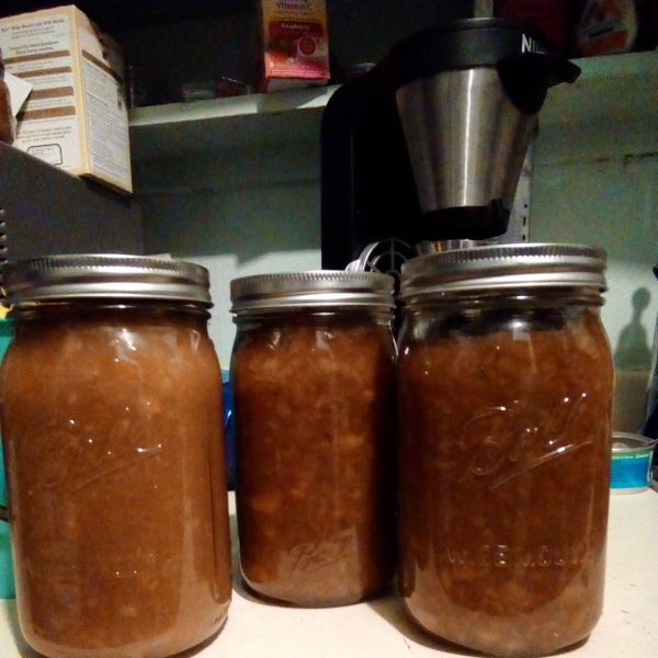Spiced Slow Cooker Applesauce