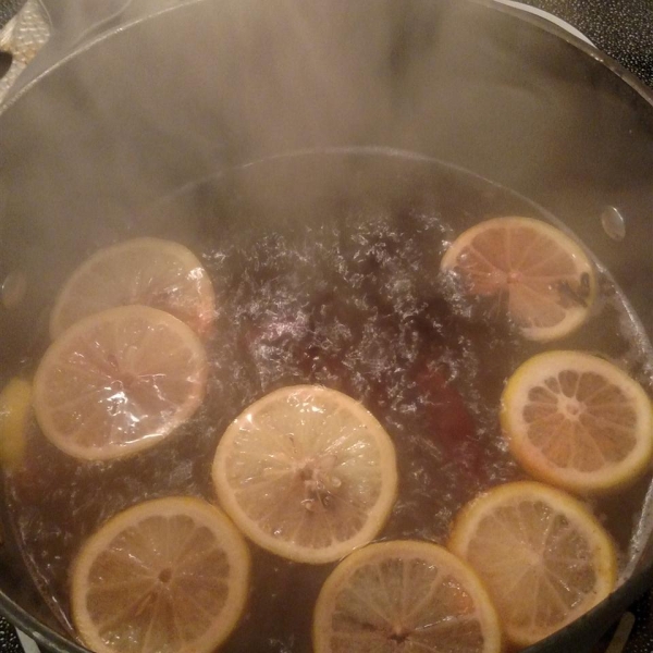 Hot Spiced Cranberry Cider